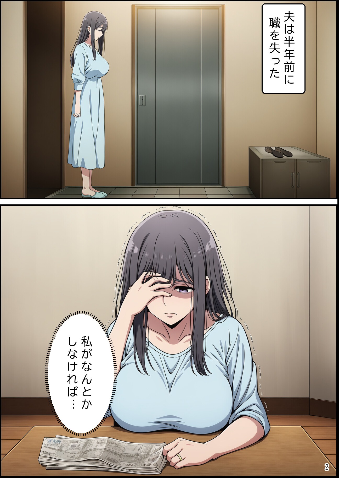 試し読み 2ページ