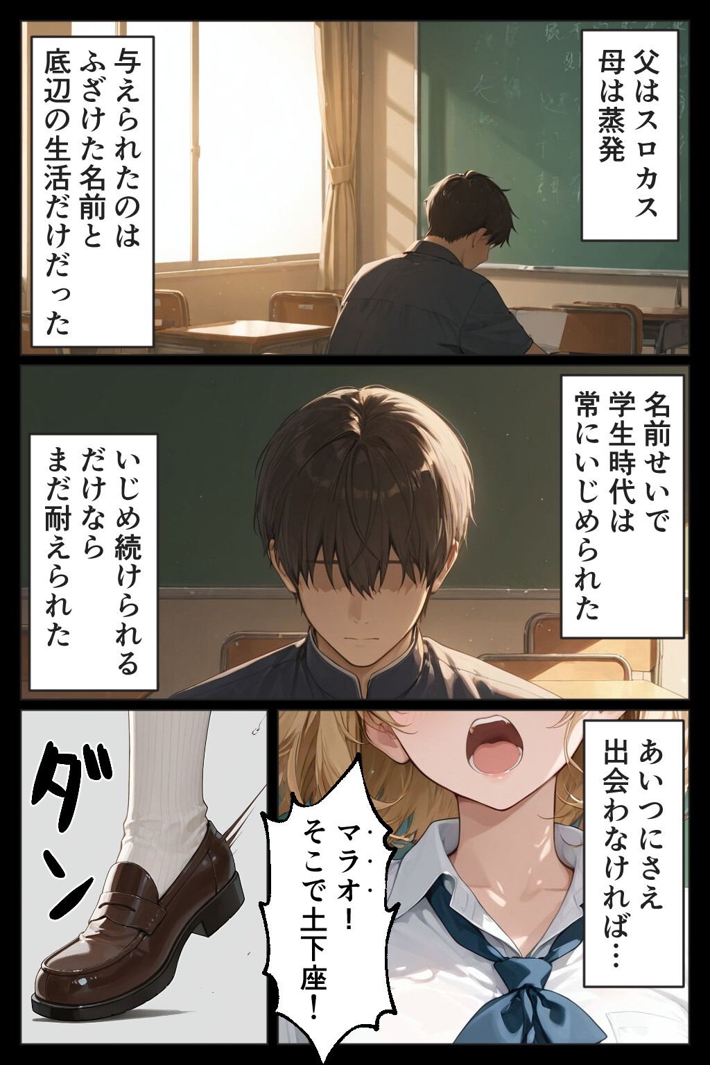 試し読み 2ページ
