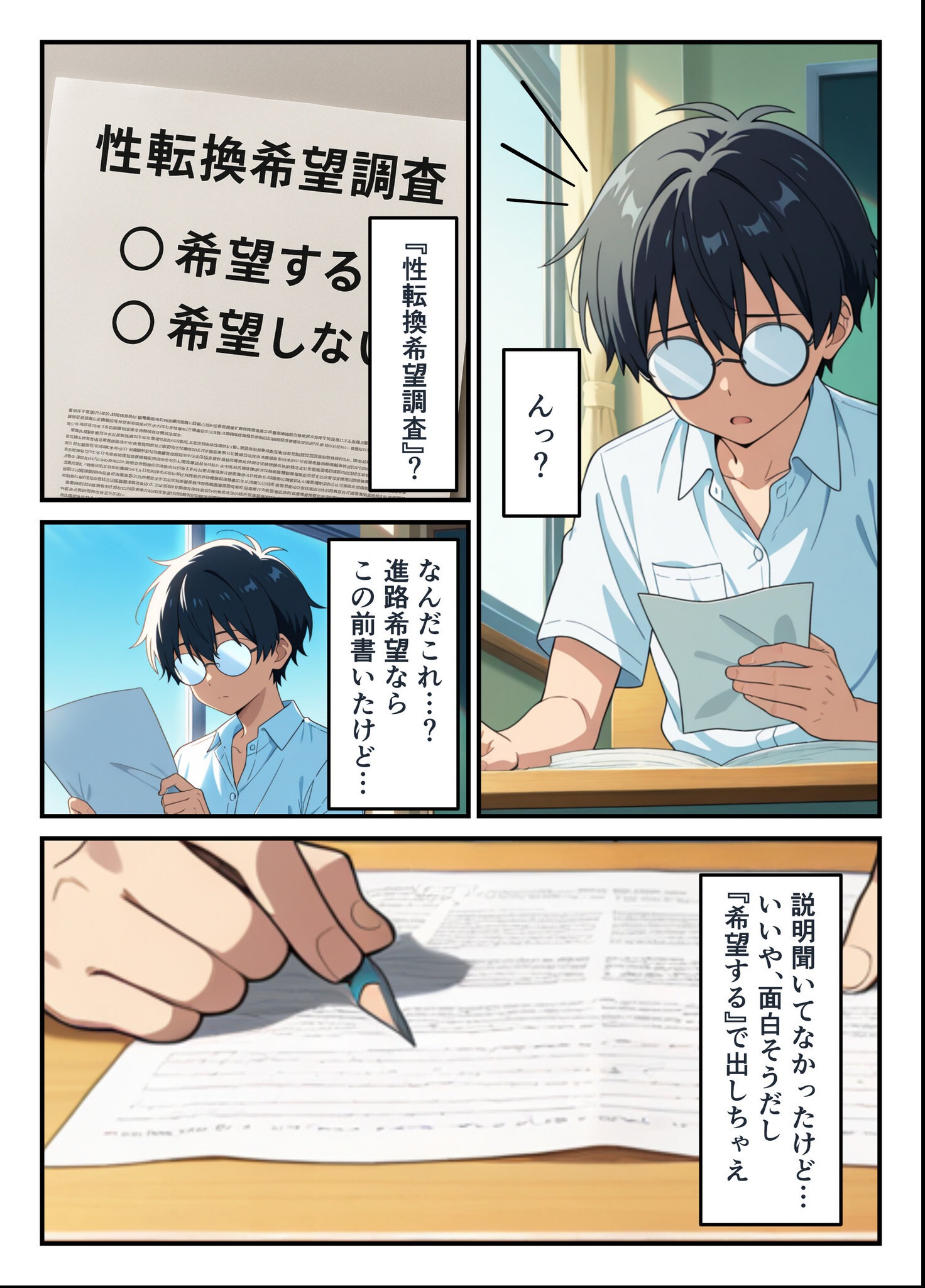 試し読み 2ページ