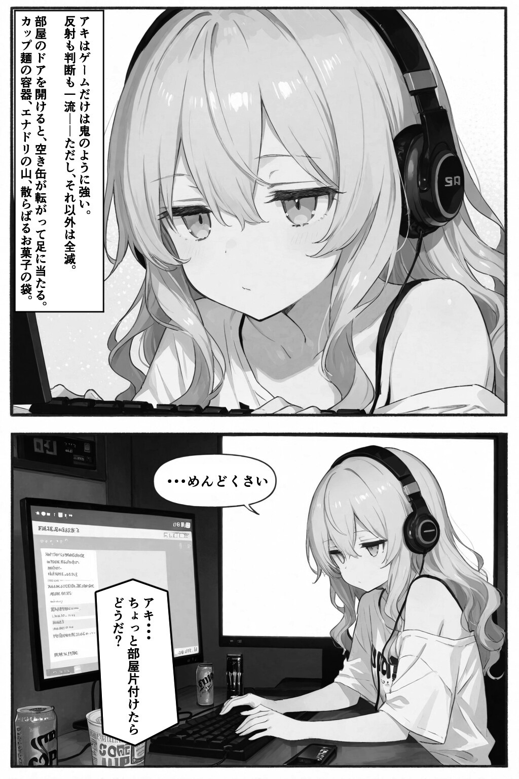 試し読み 2ページ