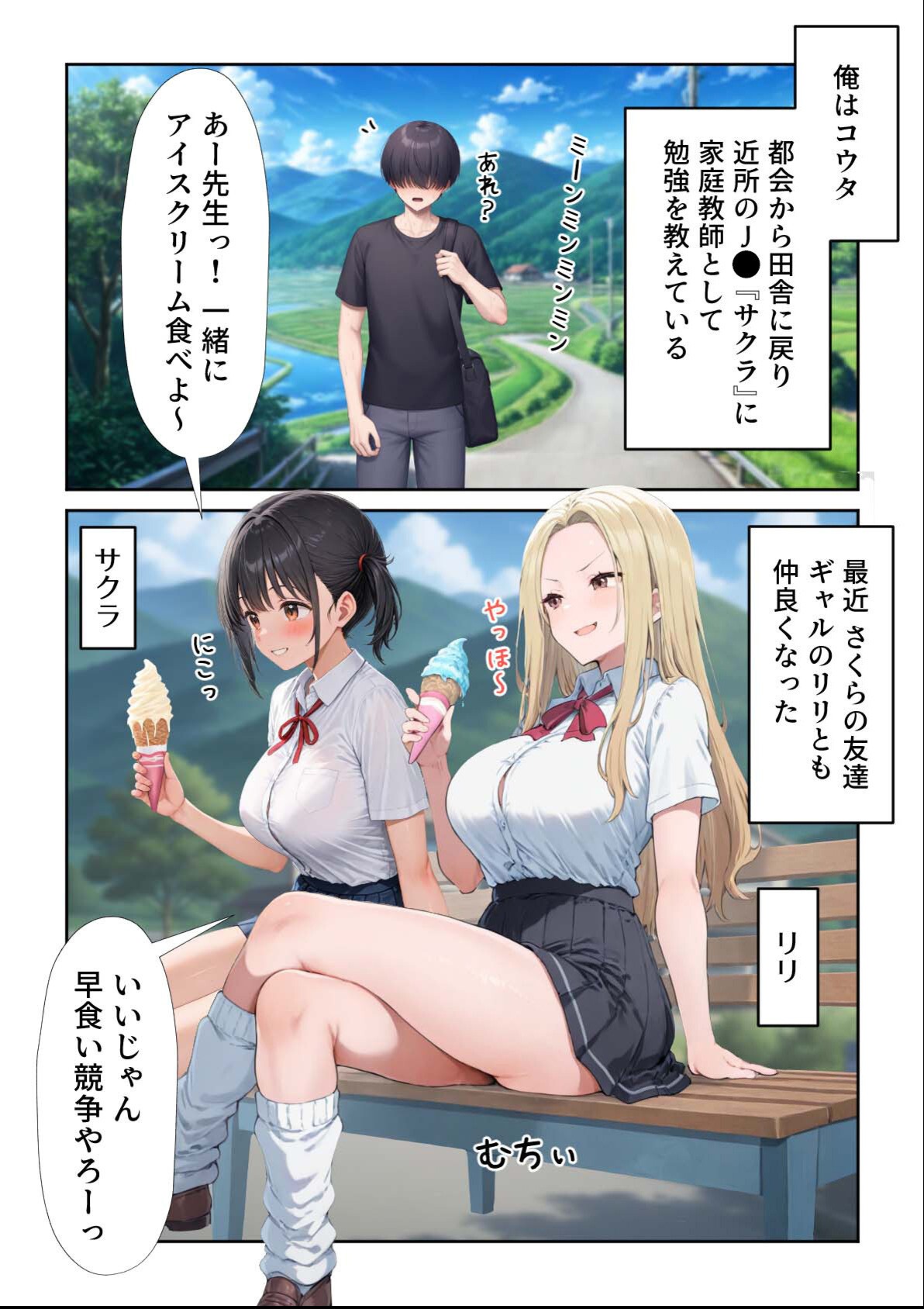 試し読み 2ページ