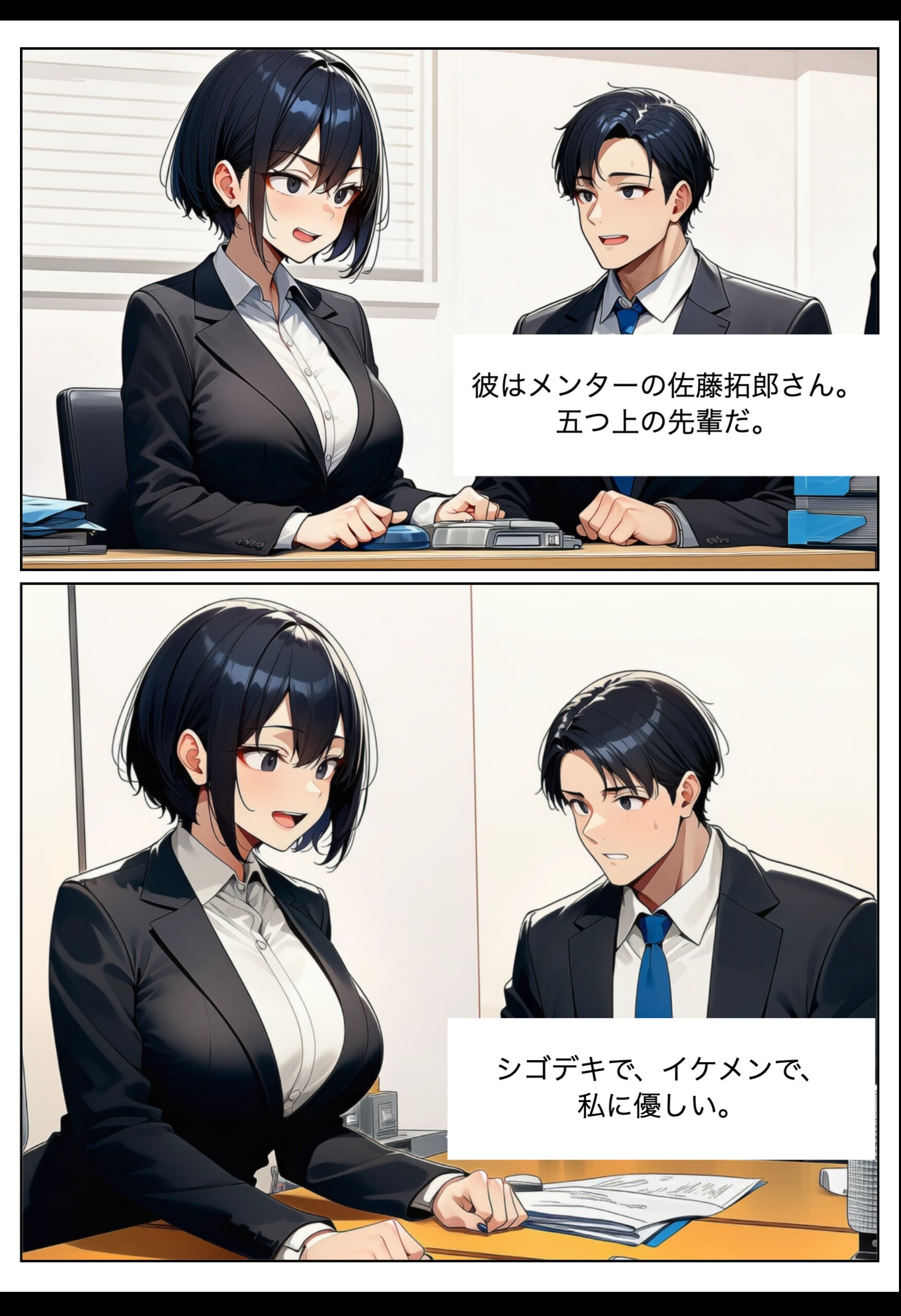 試し読み 2ページ