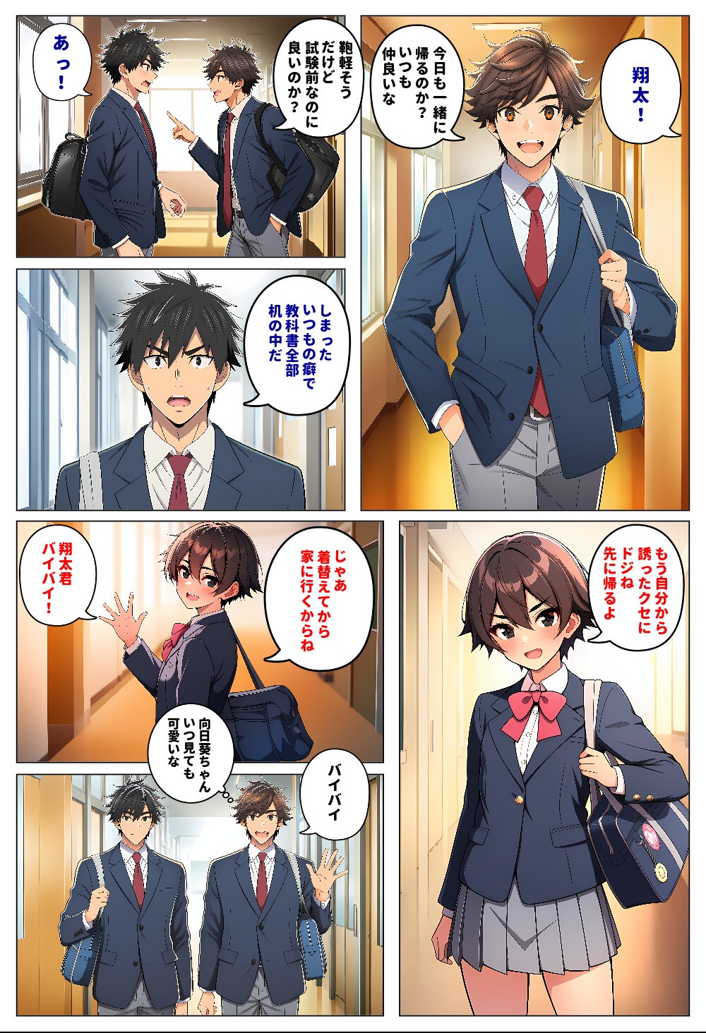 試し読み 2ページ