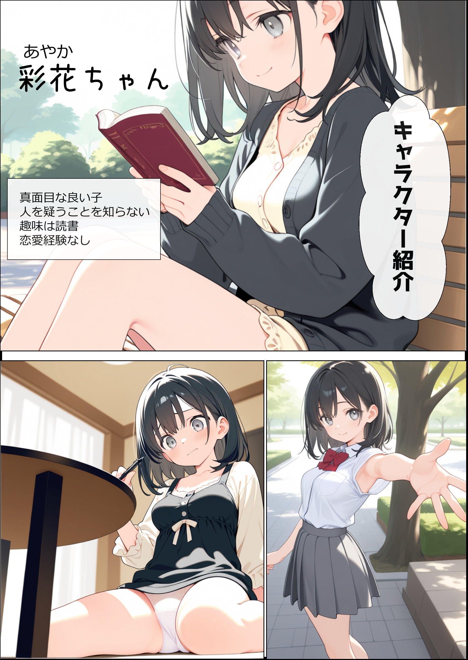 試し読み 2ページ